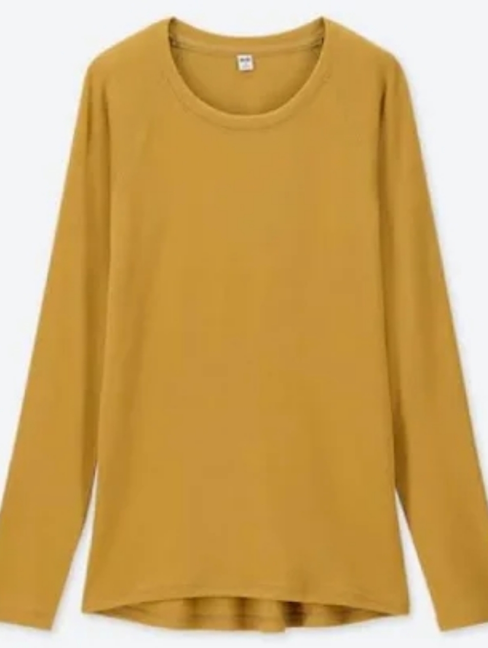 NWT Uniqlo HEATTECH Stretch Fleece Crew Neck Long Sleeve T-Shirt